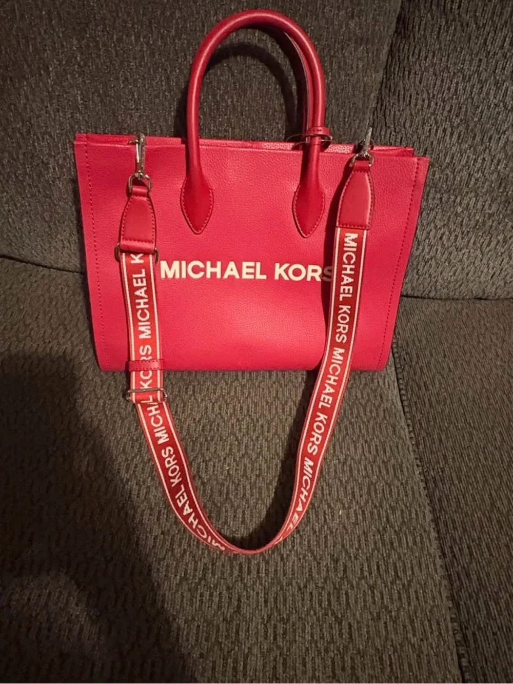 Michael Kors vibrant raspberry